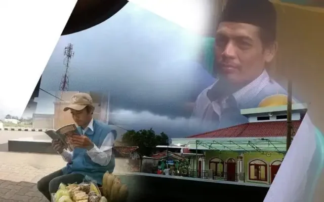 Tukang Asongan di Masjid Al-Hikmah