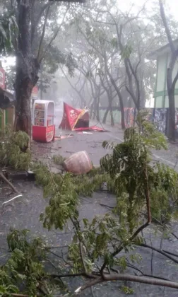 Hujan dan Angin Hantam Kota Tangerang