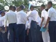 Meski Dilarang, SMKN 2 Kota Serang Gelar Perpeloncoan Gunduli dan Jemur Siswa