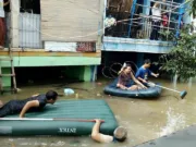 Perumahan Total Persada Banjir, Warga Mengungsi ke GOR