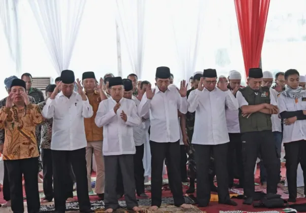 Presiden Joko Widodo Apresiasi Aksi Doa Bersama Berjalan Damai