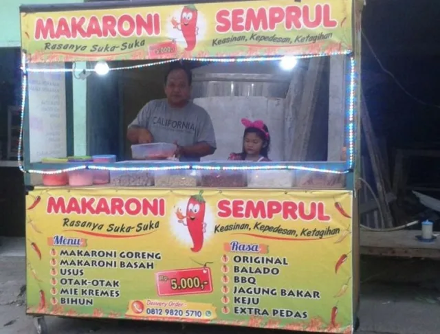 Makaroni Semprul, Cemilan Enak Bikin Ketagihan