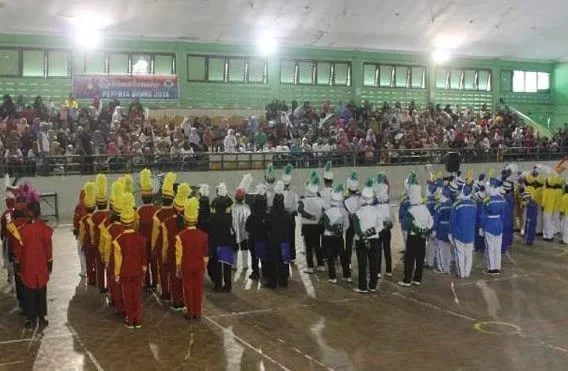 Sepuluh Grup Marching Band Tampil di MOMB Hut ke-188 Kabupaten Lebak