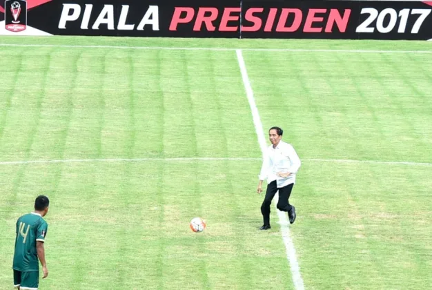 Pembukaan Turnamen Sepak Bola Piala Presiden 2017, Momentum Kebangkitan Persepakbolaan Nasional