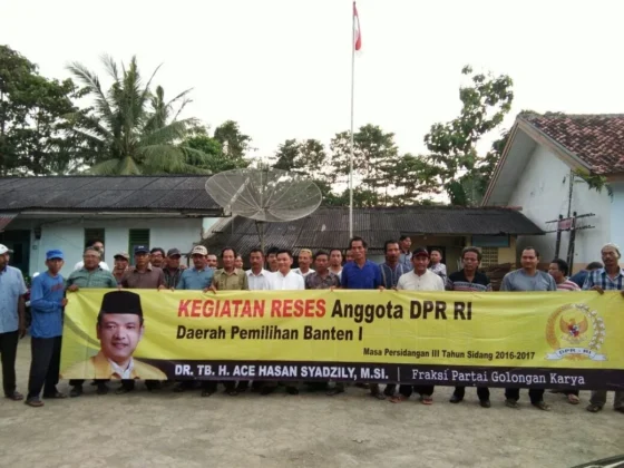 Ace Hasan: Infrastruktur dan Irigasi Pertanian Mendesak untuk Daerah Lumbung Padi Kabupaten Pandeglang