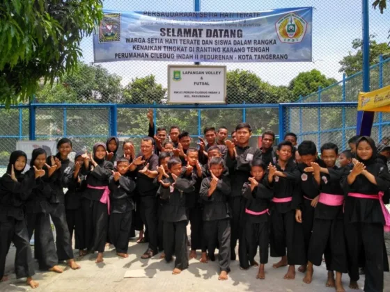 Pencak Silat Setia Hati Terate Cabang Tangerang Mengadakan Pendadaran Kenaikan Tingkat