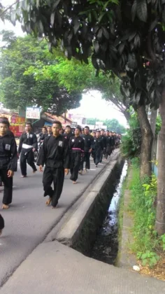 Pencak Silat Setia Hati Terate Cabang Tangerang Mengadakan Pendadaran Kenaikan Tingkat