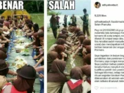 Anggota Pramuka Makan di Atas Tanah di Tangerang Jadi Viral di Media Sosial