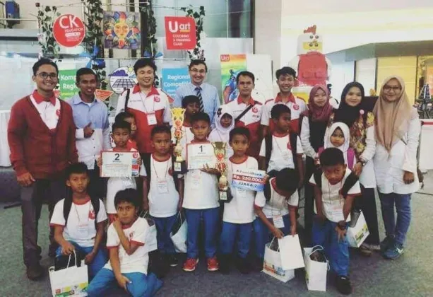 Santri Ponpes Assa’adah Jadi Juara di Creativkids Robotic Competition 2017