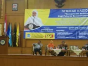 Prodi Kesejahteraan Sosial FIDKOM UIN Syarif Hidayatullah menggelar Seminar Nasional