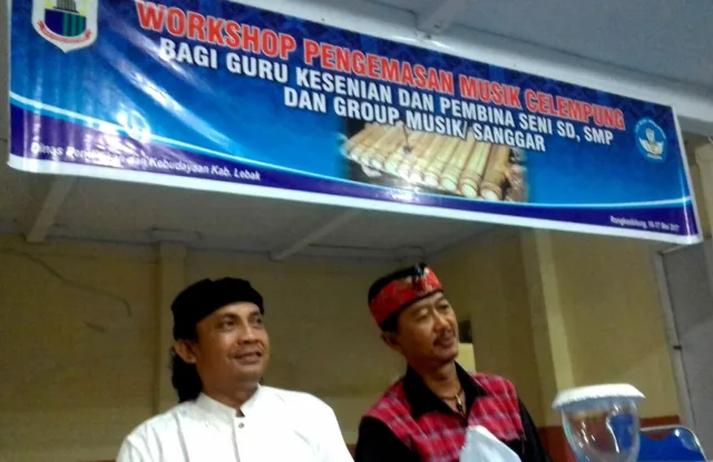 Workshop Pengemasan Musik Celempung, Upaya Mengangkat Salah Satu Khazanah Musik Tradisi di Lebak