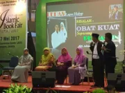 KH Adrian Mafatihullah Kariem Bedah Buku ‘Lepas dari Lapas Hidup’ di Islamic Book Fair 2017