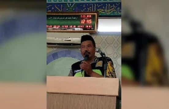 Aiptu Sahabi Meninggal Dunia saat Sampaikan Kultum Ramadhan