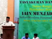 Zulkifli Hasan Hadiri Tasyakuran IAIN Banten Jadi UIN