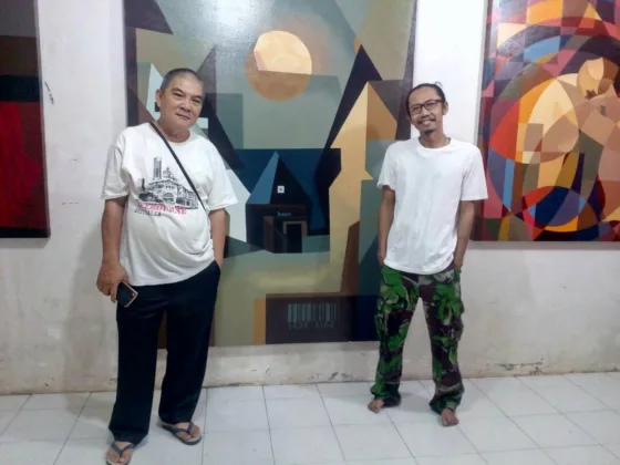 Pameran Tunggal di Rumah Sendiri, Eksperimen Rb. Ali Memecah Kebekuan Ruang Ekspresi