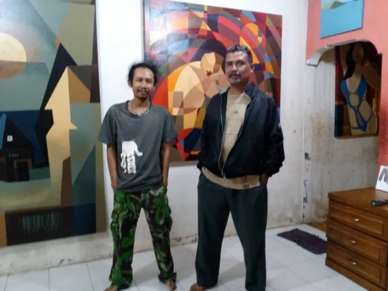 Pameran Tunggal di Rumah Sendiri, Eksperimen Rb. Ali Memecah Kebekuan Ruang Ekspresi