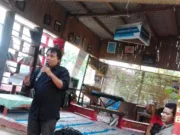 Tausiyah Budaya Yudi Baduy di Acara Halal Bihalal Pegiat Literasi Banten