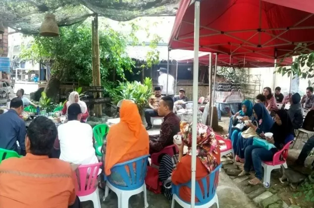 Tausiyah Budaya Yudi Baduy di Acara Halal Bihalal Pegiat Literasi Banten