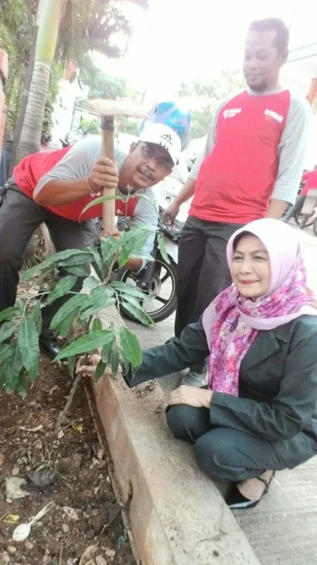 Penghijauan Pasar Bandeng Kota Tangerang