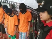 Polwan Cantik Berhasil Ciduk Bandit Jalanan di Tangerang