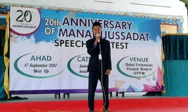 Hadapi Era Globalisasi, Ponpes Modern Manahijussadat Gelar Speech Contest