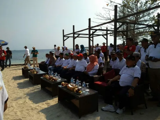 Menpar Arief Yahya Buka Festival Tanjung Lesung Sekaligus Groundbreaking Dive Center