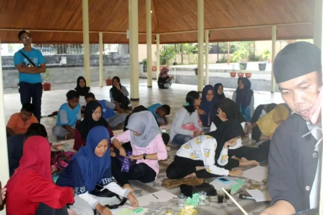 Workshop Seni Rupa di Banten Gawe Art #2 Diminati Kaula Muda