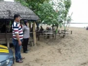 Kapolsek Labuan Kunjungi Pantai Caringin