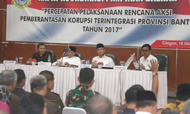 Seluruh Kepala Daerah di Banten Sepakat Lawan Korupsi