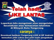 Polrestro Tangerang Kota Sajikan Aplikasi Online Atasi Kemacetan dan Kecelakaan Lalu Lintas