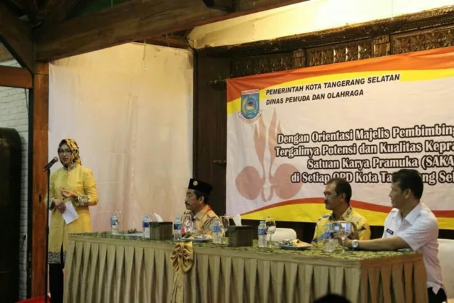 Revitalisasi Gerakan Pramuka, Dispora Tangsel Lakukan Orientasi MABI