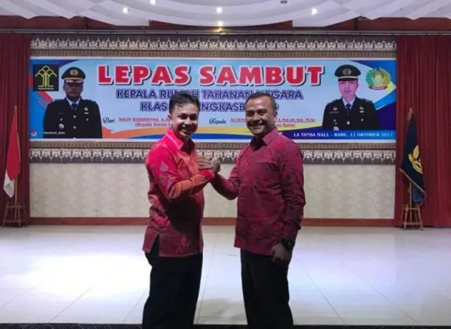 Ali Andra Harahap Resmi Menjabat Ketua Rutan Rangkasbitung