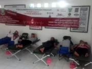 Aksi Donor Darah di Ciledung Indah Tetap Berjalan Meski Tidak Dihadiri Perangkat Desa