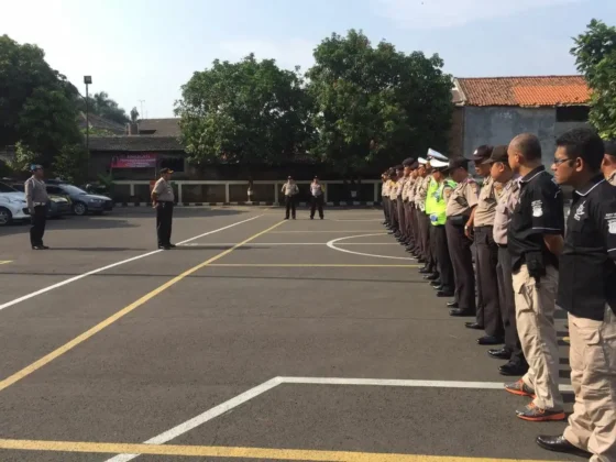 Tingkatkan Pelayanan Masyarakat, Setiap Hari Rabu Polsek Karawaci Gelar Apel Per Unit