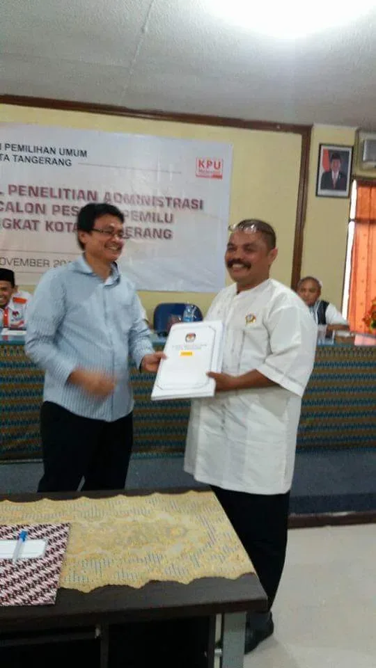 DPC PAN Perbaiki Syarat Administrasi Partai di KPU Kota Tangerang