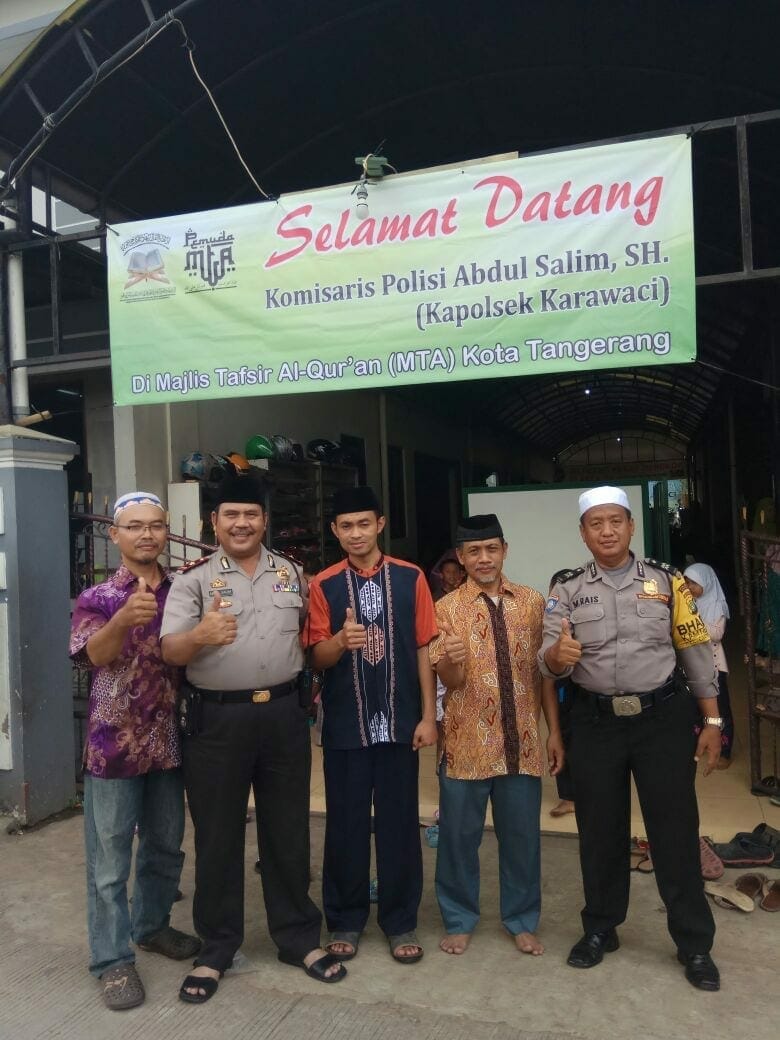 Tangkal Radikalisme, Kapolsek Karawaci Hadiri Pengajian Majelis Tafsir Al Quran