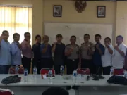 Sukseskan Pilkada Kota Tangerang, Polsek Ciledug Jalin Komunikasi dengan PPK dan PPS