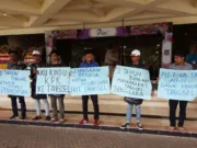 HUT ke-9, Demonstran Nilai Airin Gagal Pimpin Kota Tangerang Selatan