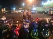 Polsek Karawaci Jaring Kendaraan Bermotor Tanpa STNK