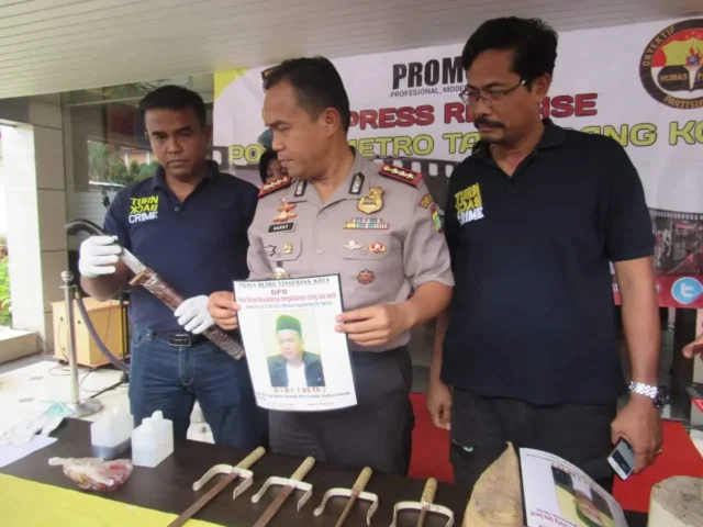 Alami Luka Bakar, Polres Metro Tangerang Kota Memburu Guru Debus