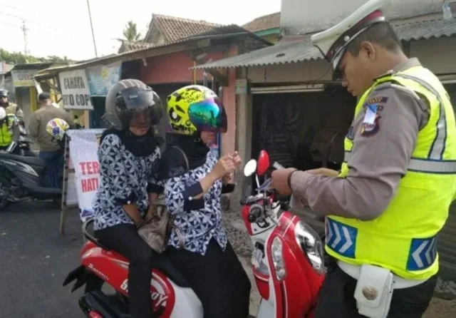 Gelar Operasi Zebra 2017, Polres Lebak Tilang 1.650 Kendaraan