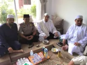 Tangkal Paham Radikalisme, Kapolsek Ciledug Berkunjung ke Habib Jindan Novel