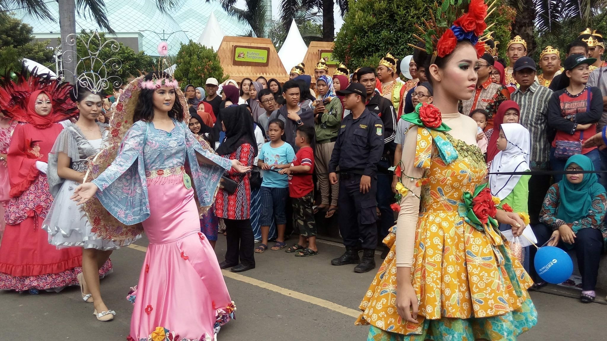 Warna Warni Budaya Indonesia Ramaikan Festival Budaya Kota Tangerang