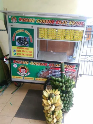 Pisang Goreng Keju Kriuk Abah Ipin Milik Johansyah Buka Franchise