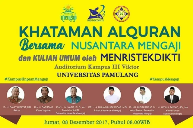 Kampus Mengaji Bangkitkan Kebiasaan Mengaji di Kalangan Mahasiswa