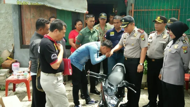 Rasa Haru dan Gembira Selimuti Perasaan Korban Curanmor, Saat Polisi Kota Tangerang Kembalikan Motornya