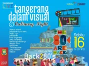 Pemkot Gelar Festival Visual, Sejarah Tangerang Disajikan Melalui Video Mapping 