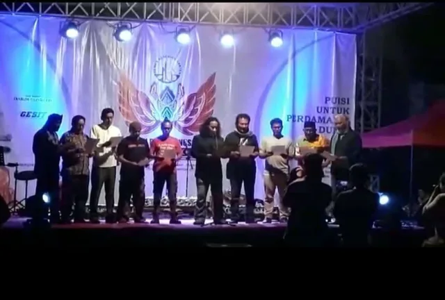 Dari Taman Budaya Banten, PPN X 2017 Gelorakan Perdamaian Dunia untuk Palestina