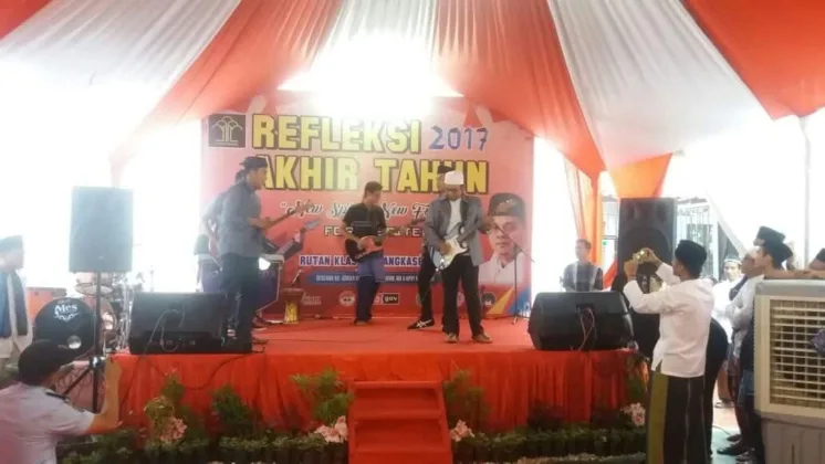 Apoy Wali Band Meriahkan Acara Refleksi Akhir Tahun di Rutan Rangkasbitung