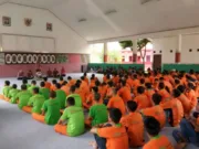 LPKA Tangerang Gelar Do'a dan Makan Bersama di Akhir Tahun 2017